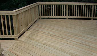 Deck building services in Northern Virginia